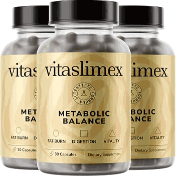 Vitaslimex Metabolic Balance Capsules – drei Flaschen mit je 30 Kapseln